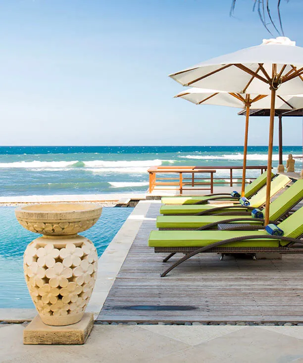 Villa Bayu Gita Beachfront Poolside