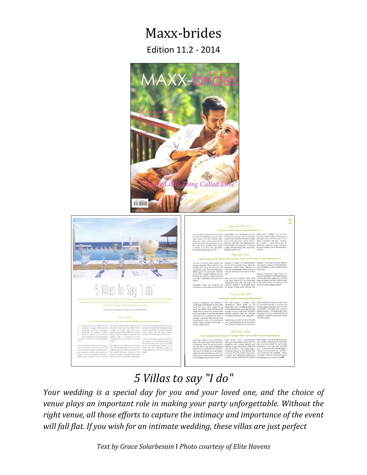 MAXX-brides - 5 Villas to Say I Do